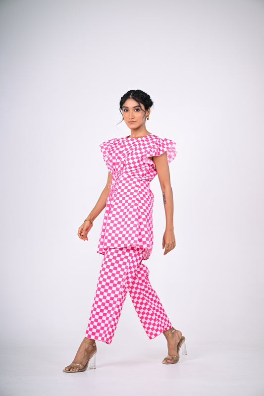 BLUSH CO ORD SET