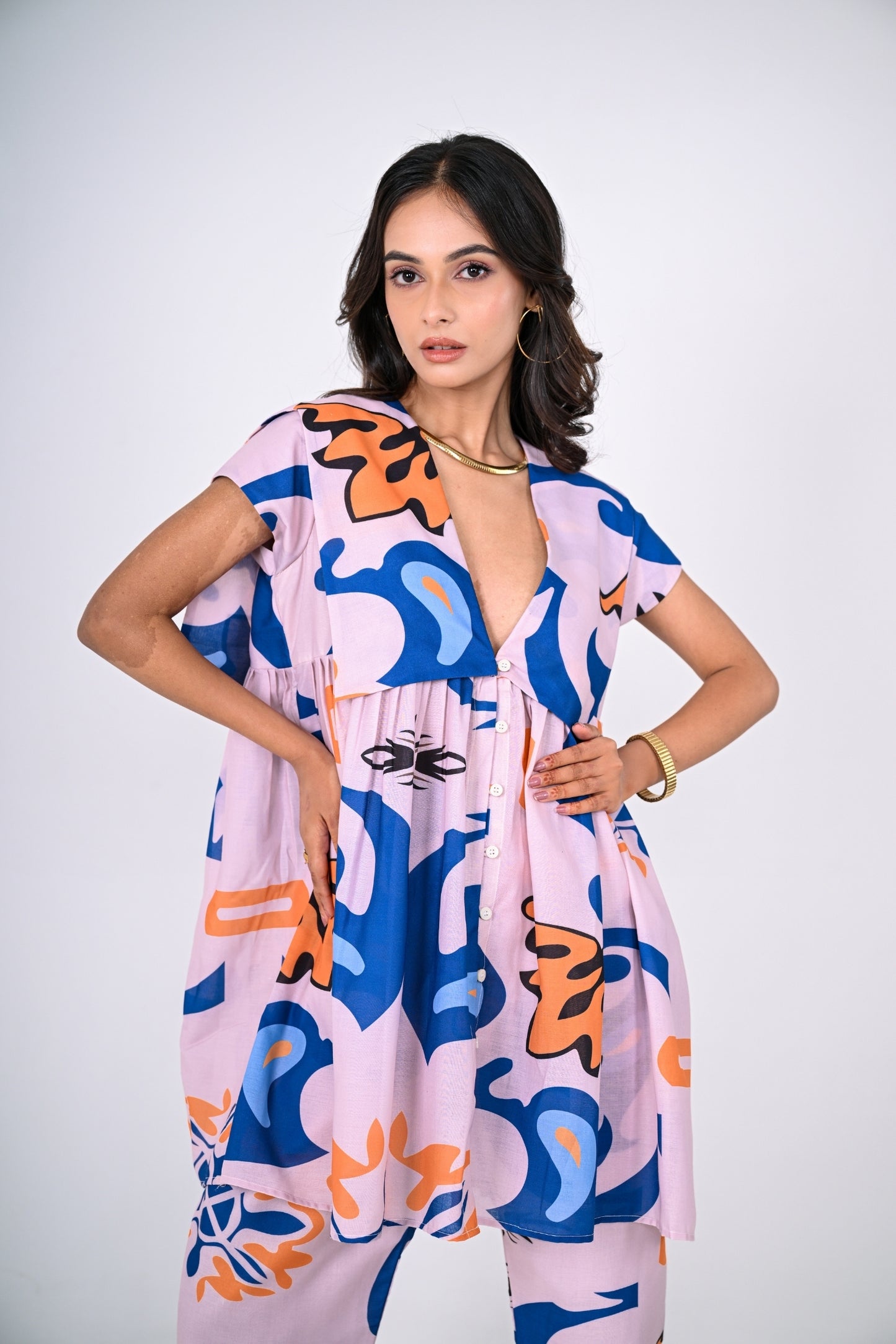 SAND CO ORD SET